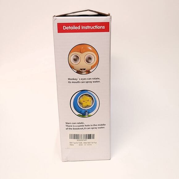 Happy Bath Time Set Kids Toy by Abeien for 18m+ Toddler Fun Play Bathtime - Picture 5 of 8